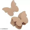 Pediconic [20pcs]-[ 5.0cmx3.5cm]-Butterfly Wooden MDF Cutouts Unfinished Tags for Pediconic Key Chain,Slices Crafts,Xmas Holiday Hanging Decorations,Painting Wood Craft,MDF Plains,Resin Art Work by Pediconic