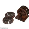 Coaster Set| TREE Tea Coaster Set Of 6|Coaster Set|Dinning Table Coaster|Tea Coaster With Stand